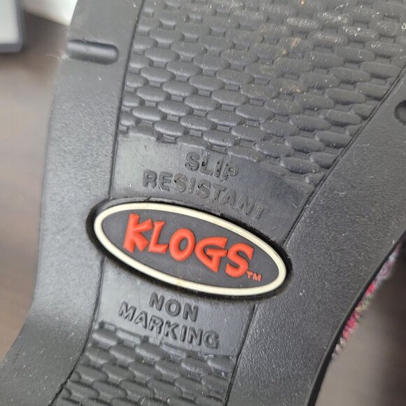 Klogs Womens Slip on Shoes Slip-Resistant Leather Upper Clogs Size 8  JPT - Picture 5 of 11